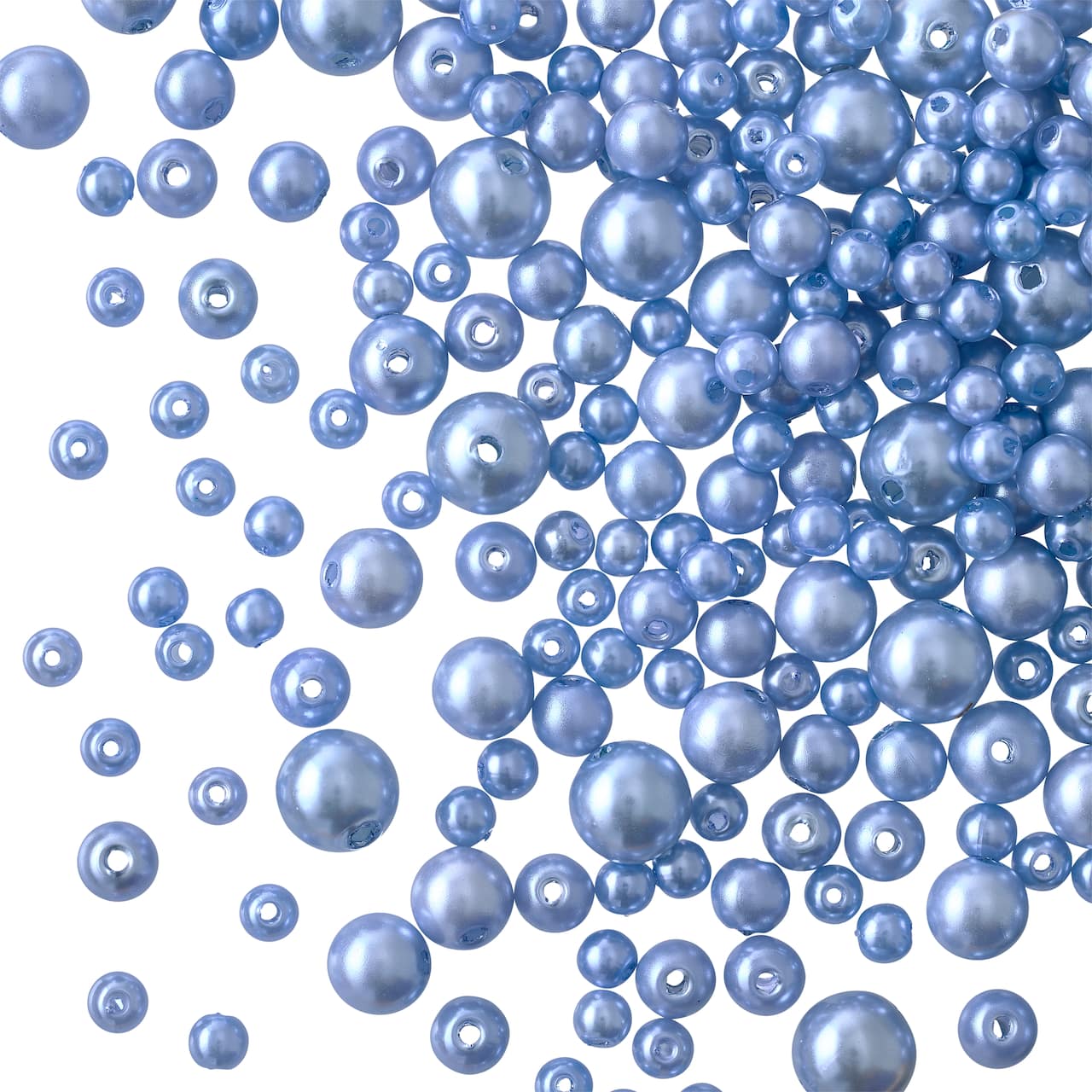 Plastic Round Pearl Beads by Bead Landing™